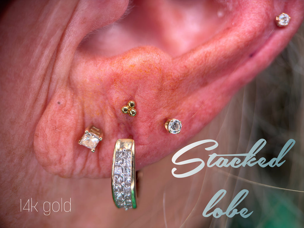 14k Tri-Bead