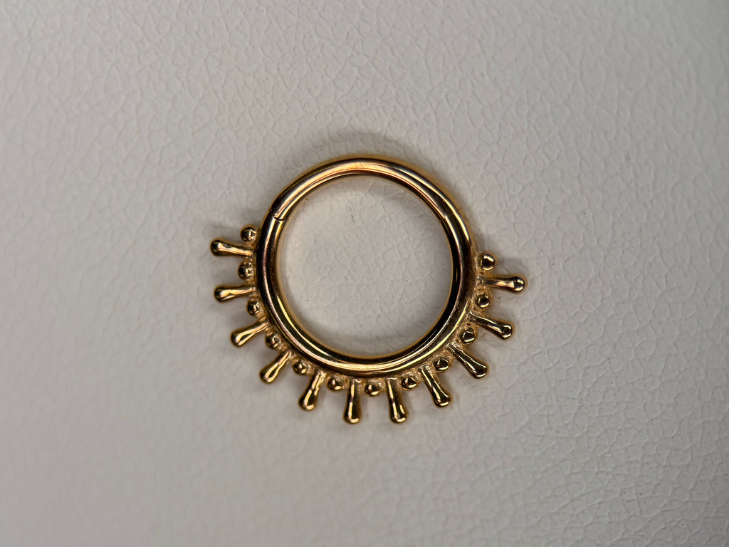 14k Ray Hinge Ring