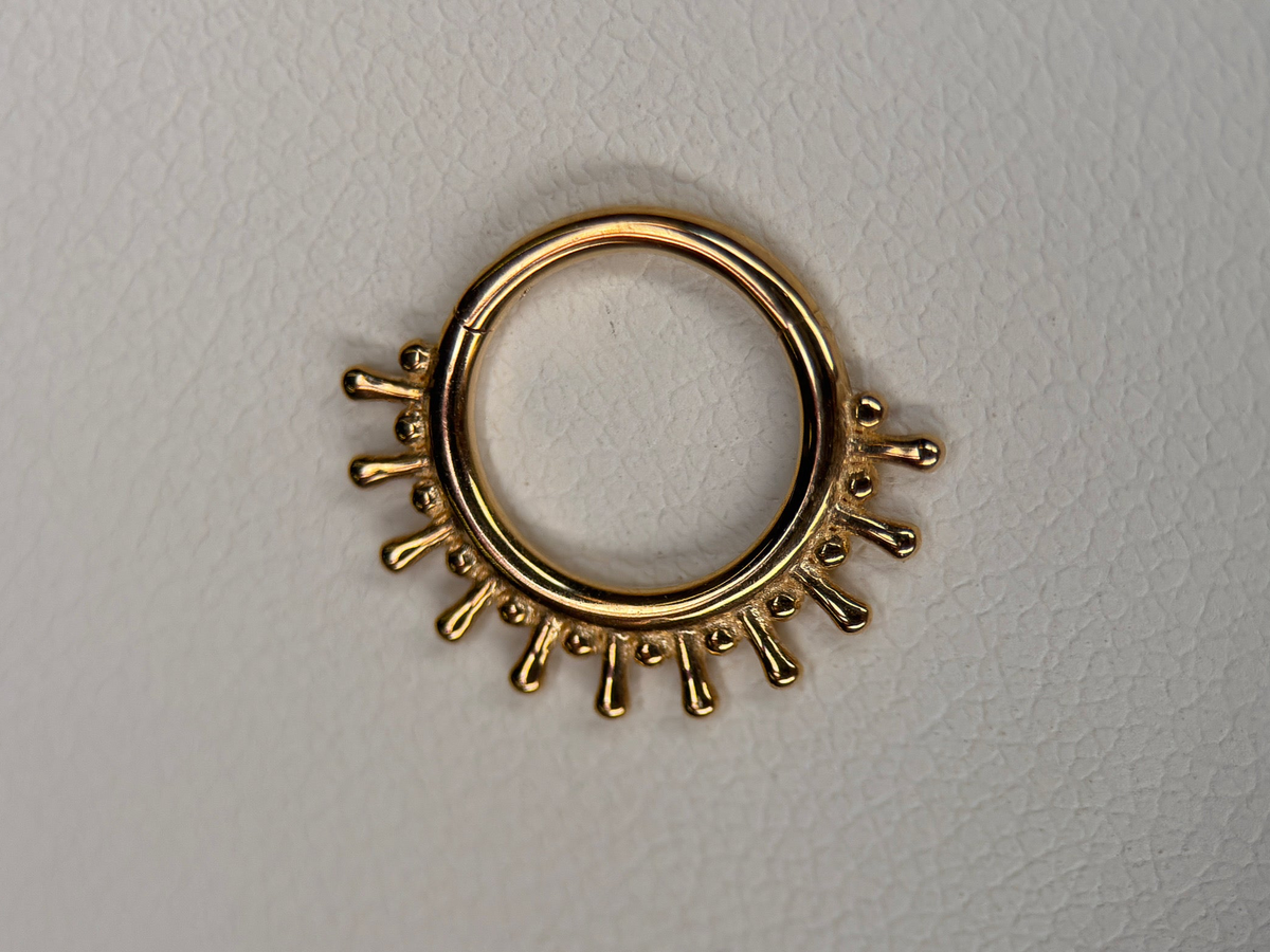 14k Ray Hinge Ring