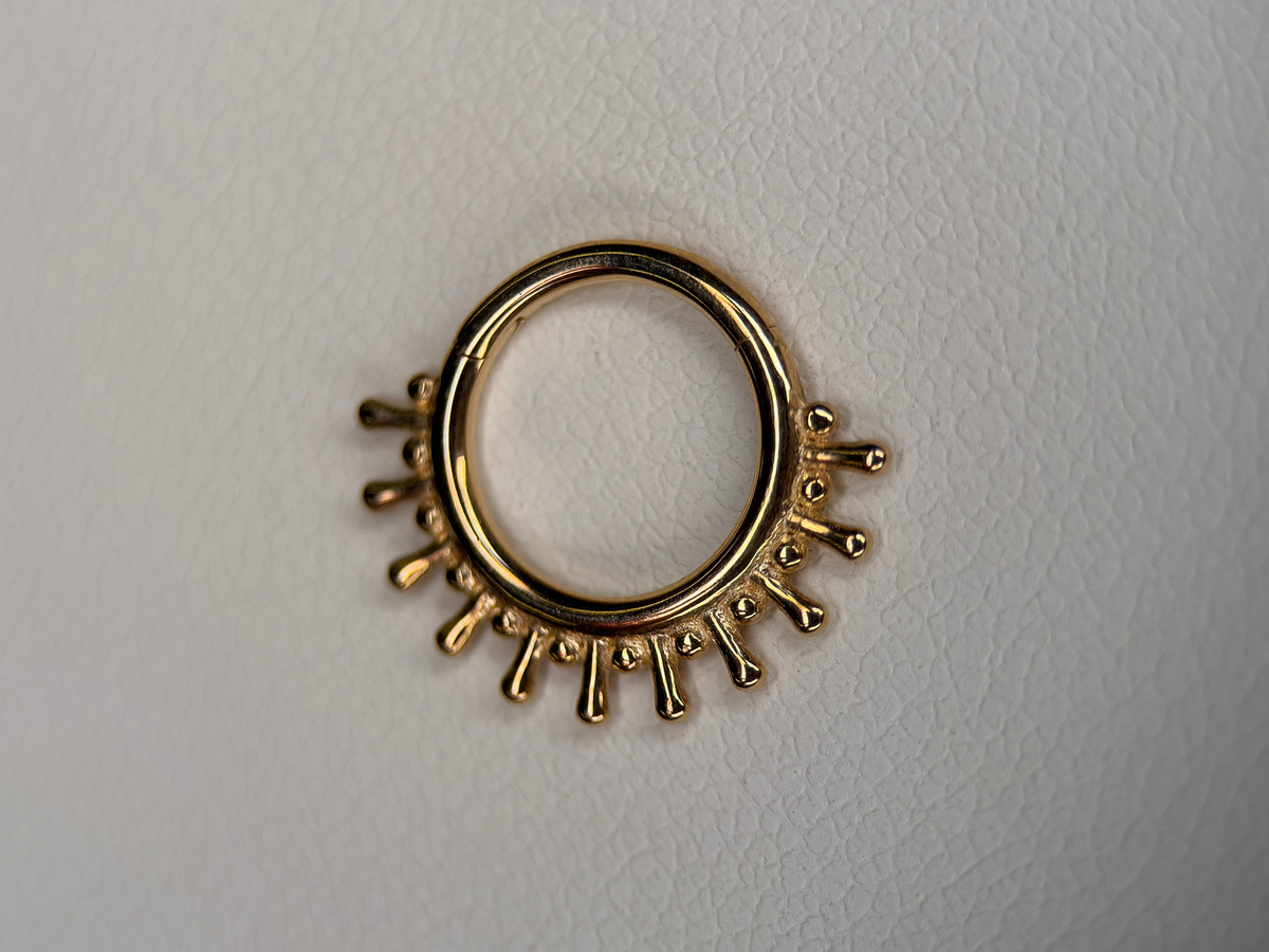 14k Ray Hinge Ring