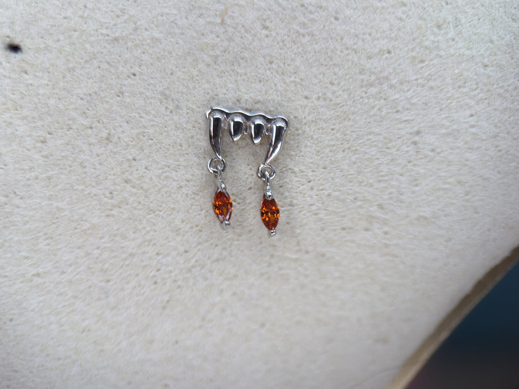 14k Dripping Fangs