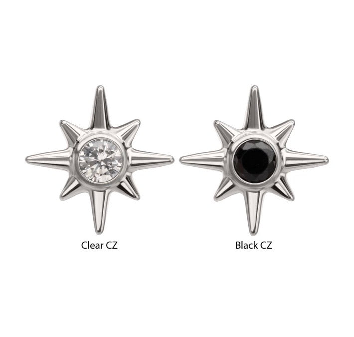 North Star with Center CZ