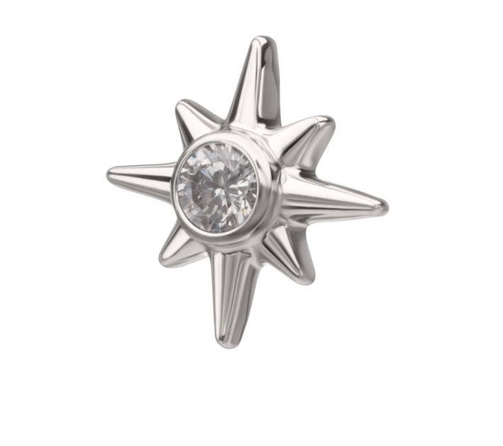 North Star with Center CZ
