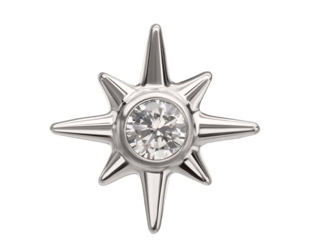 North Star with Center CZ