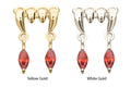 14k Dripping Fangs